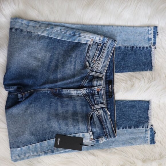 Hudson Zoeey Acid Wash High Waist Jeans Size 32 NWT - Picture 7 of 9